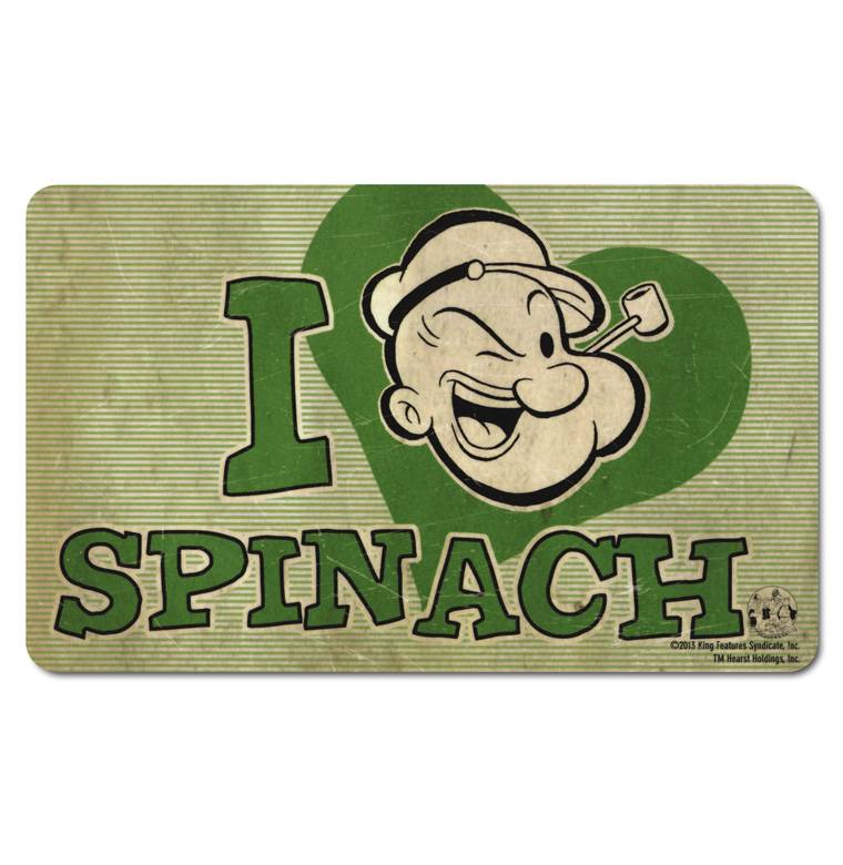 Logoshirt Popeye der Seemann - 4er Set - Frühstücksbrettchen Versandkostenfrei