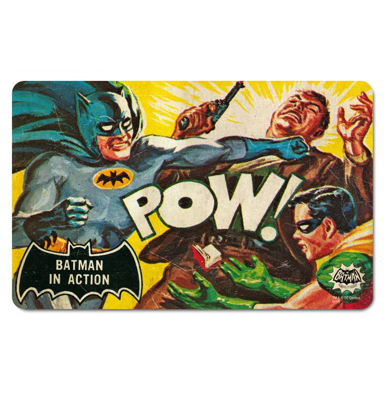 Logoshirt Batman & Robin in Action - DC Comics - 5er Set - Frühstücksbrettchen Großer Ausverkauf