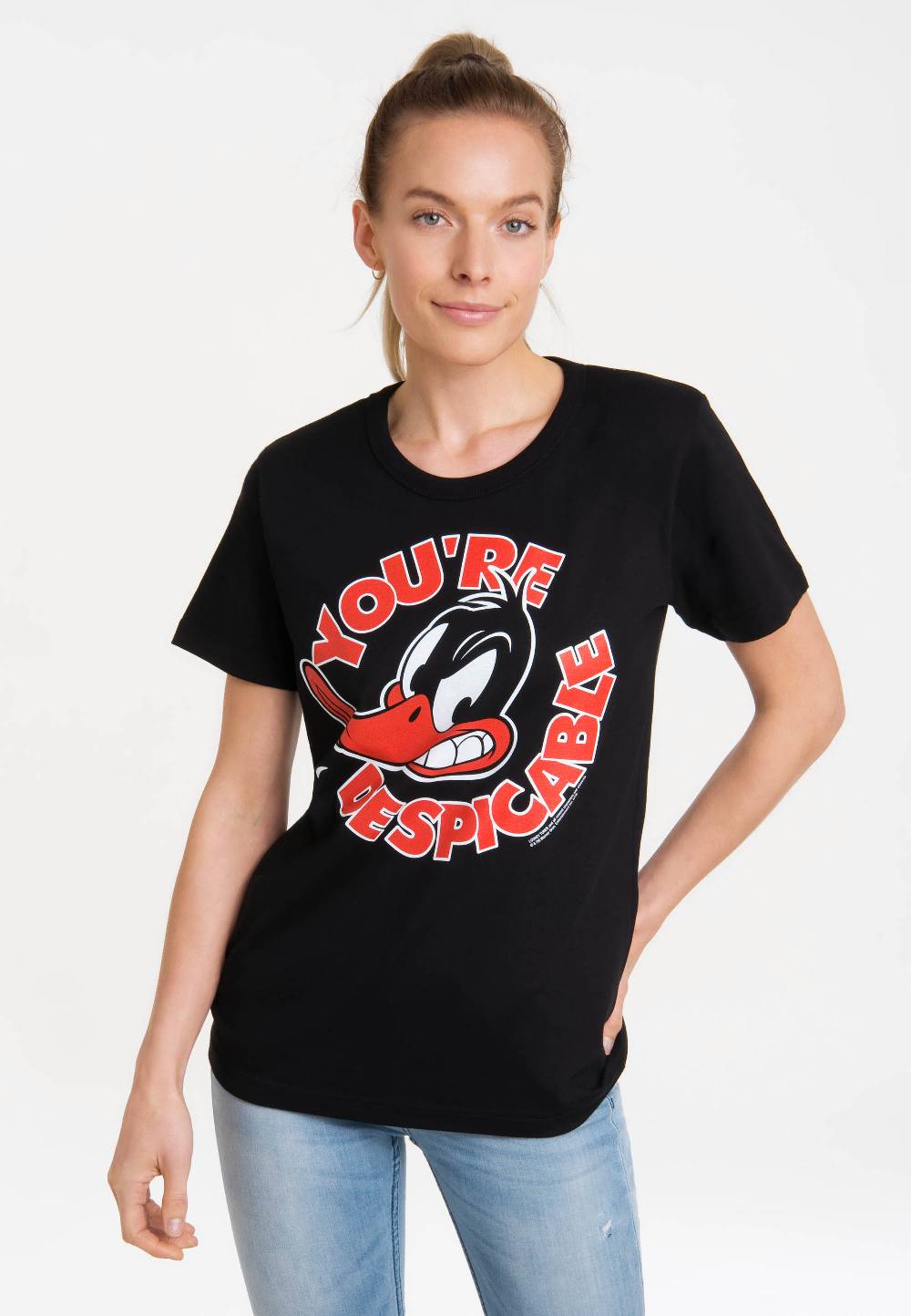 Logoshirt Looney Tunes - Daffy Duck - You're Despicable - T-Shirt Print - Damen Valentinstagsangebot