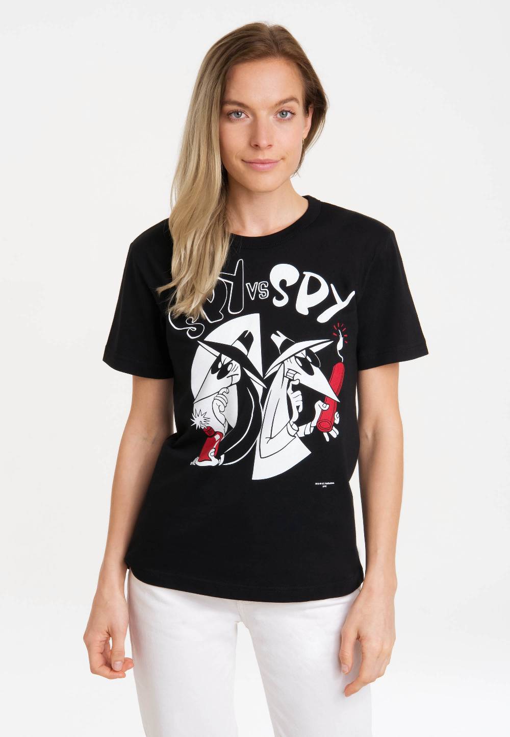 Logoshirt Mad Magazin - Spy vs Spy - Bomb & Dynamite - T-Shirt Print - Damen Jubiläumsangebot