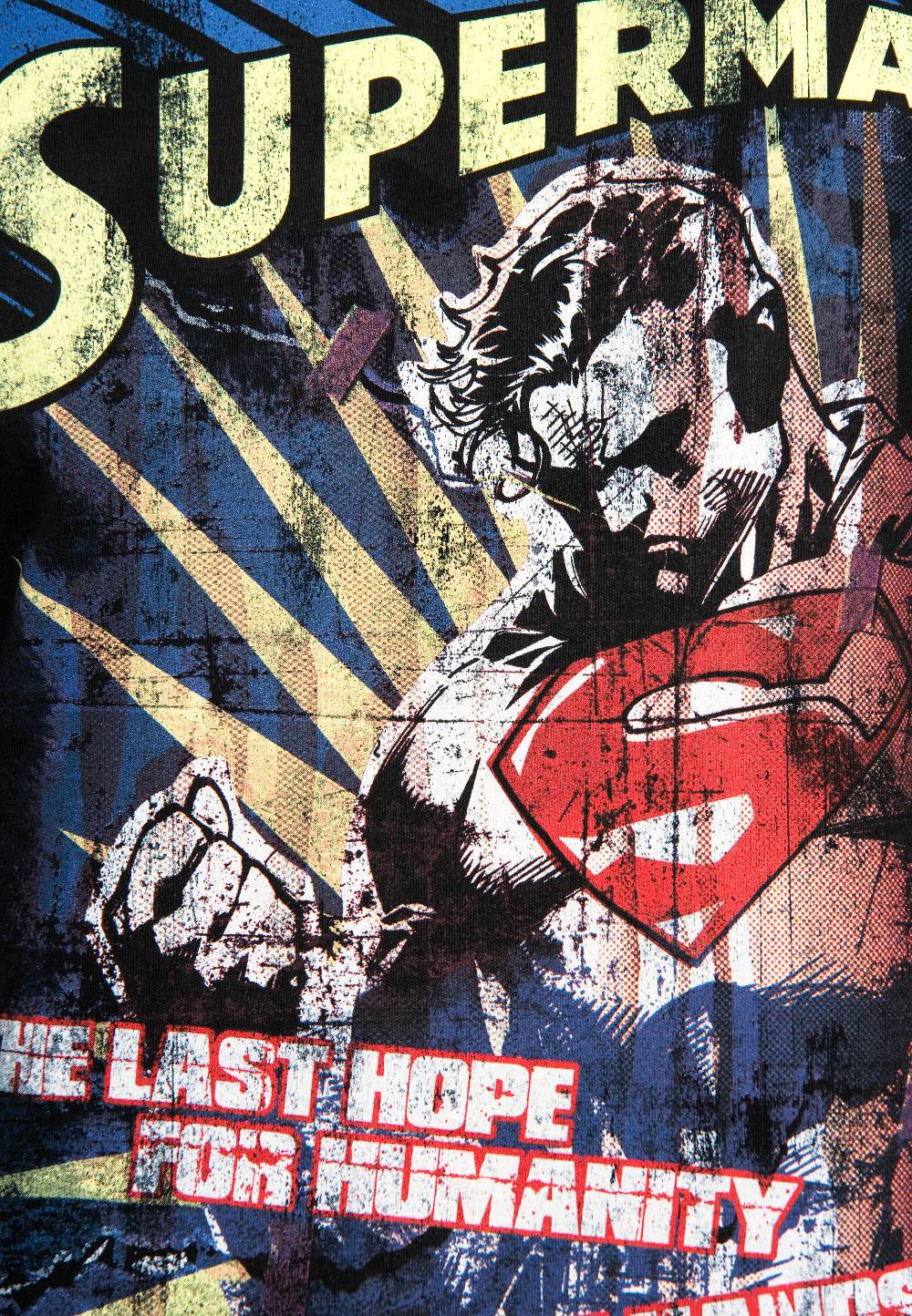 Logoshirt Superman - Letzte Hoffnung - DC Comics - T-Shirt Print - Herren Lagerräumung