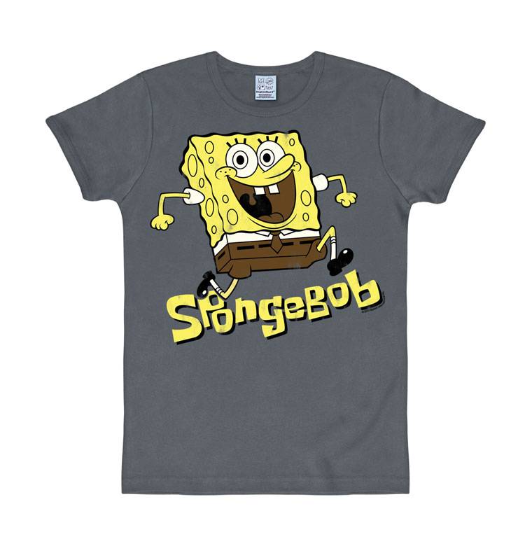 Logoshirt Spongebob - Sprung - T-Shirt Print - Herren Neueste Mode