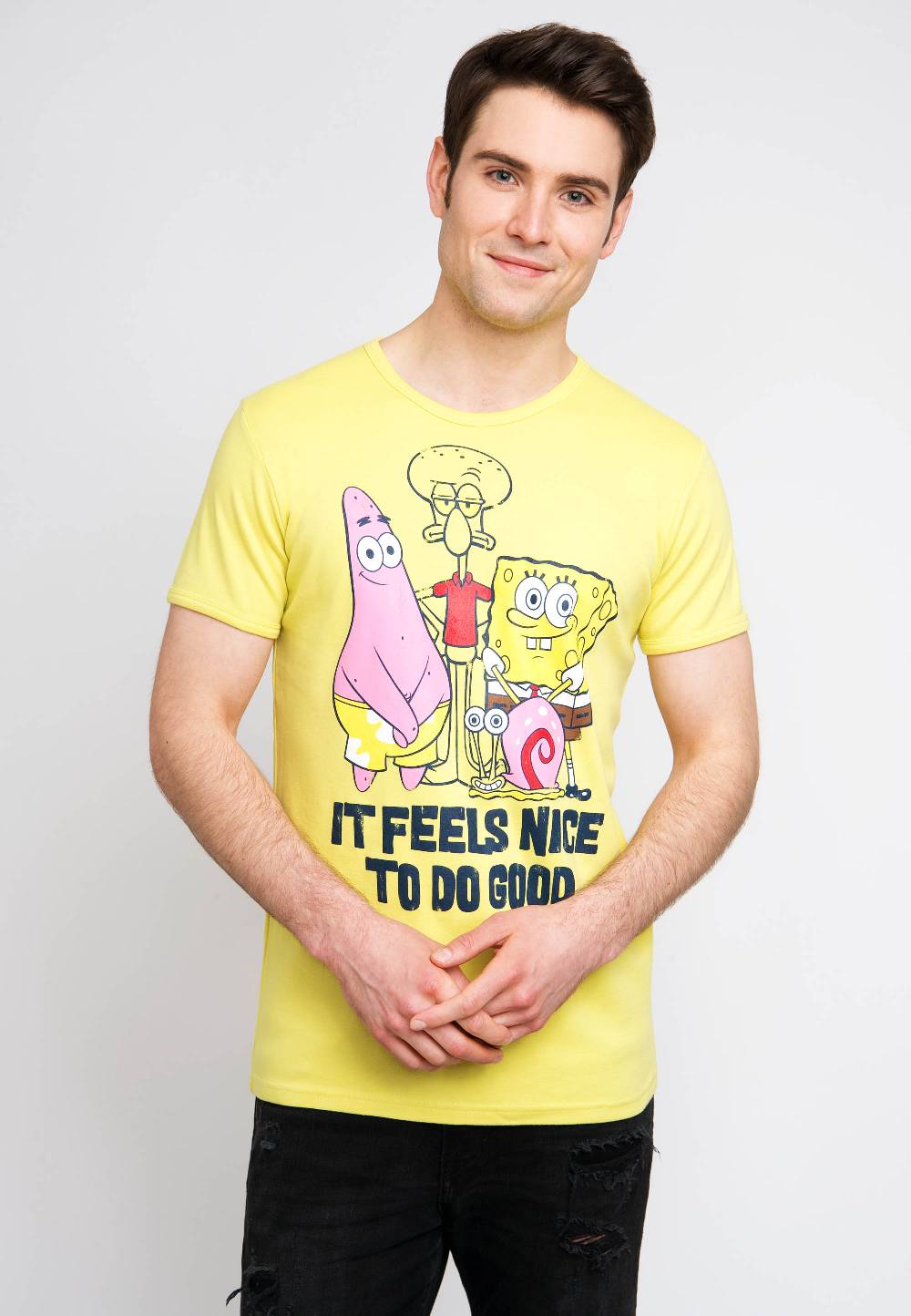 Logoshirt Spongebob - It Feels Nice - T-Shirt Print - Herren Online Outlet