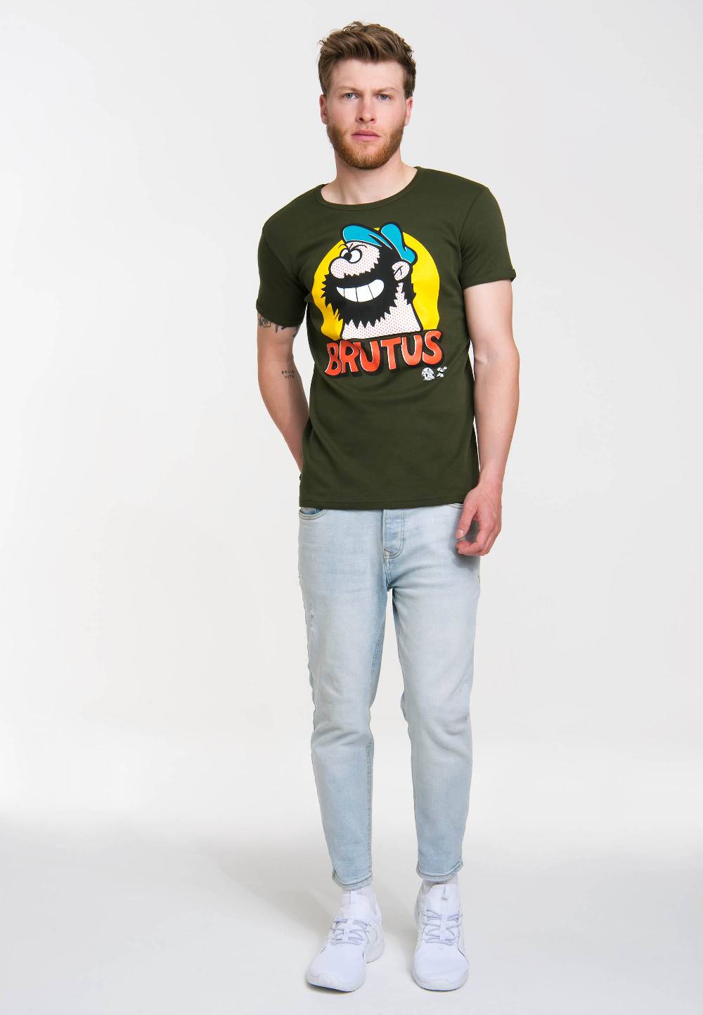 Logoshirt Popeye - Brutus - Pop Art - T-Shirt Print - Herren Exklusive Angebote