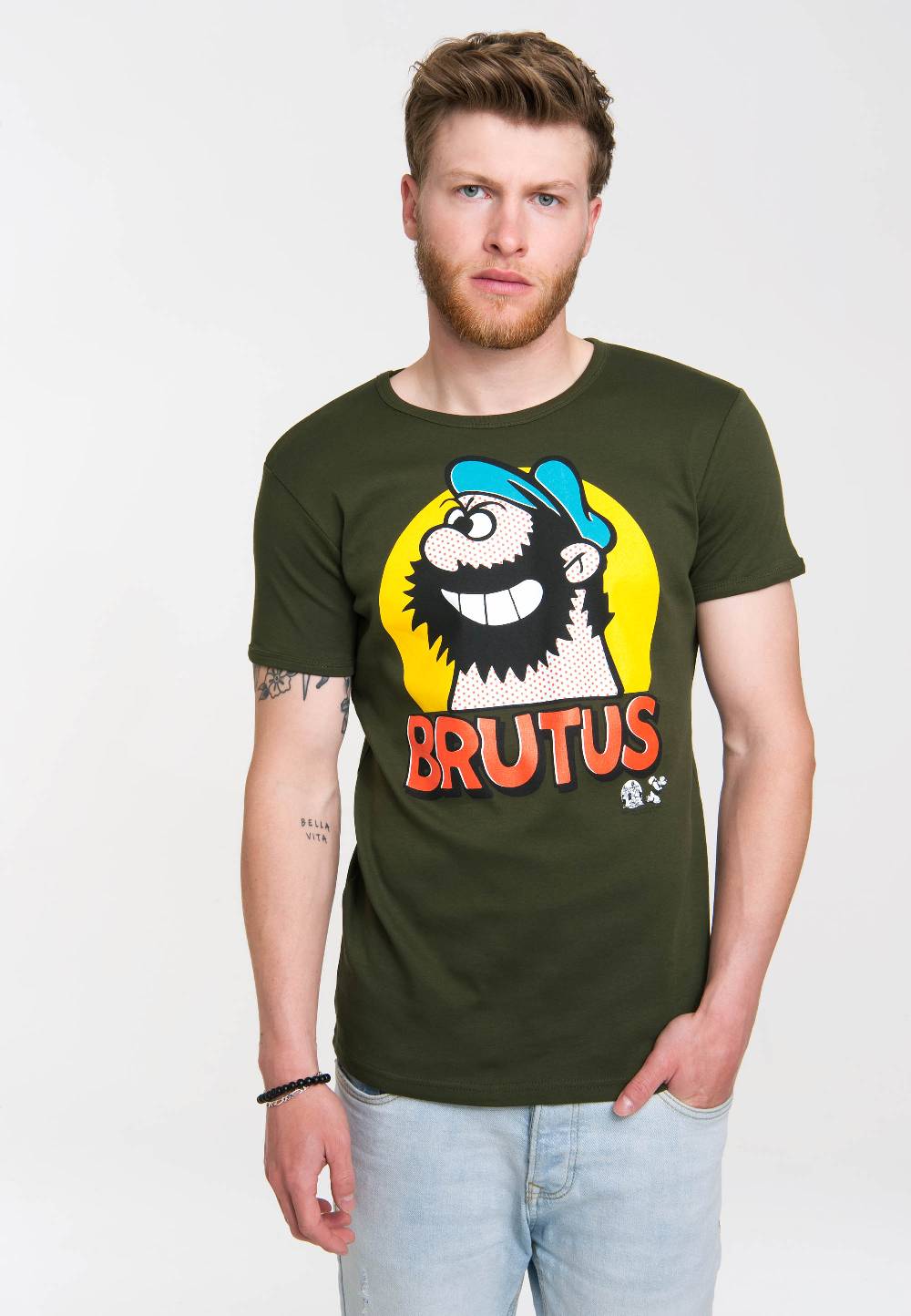 Logoshirt Popeye - Brutus - Pop Art - T-Shirt Print - Herren Exklusive Angebote
