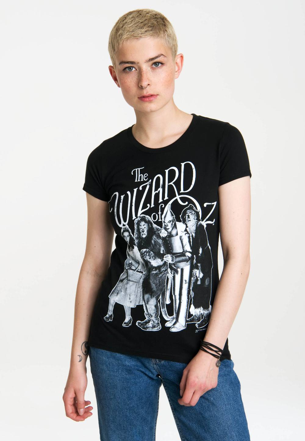 Logoshirt Der Zauberer von Oz - Dorothy & FrIends - T-Shirt Print - Damen Neuheiten