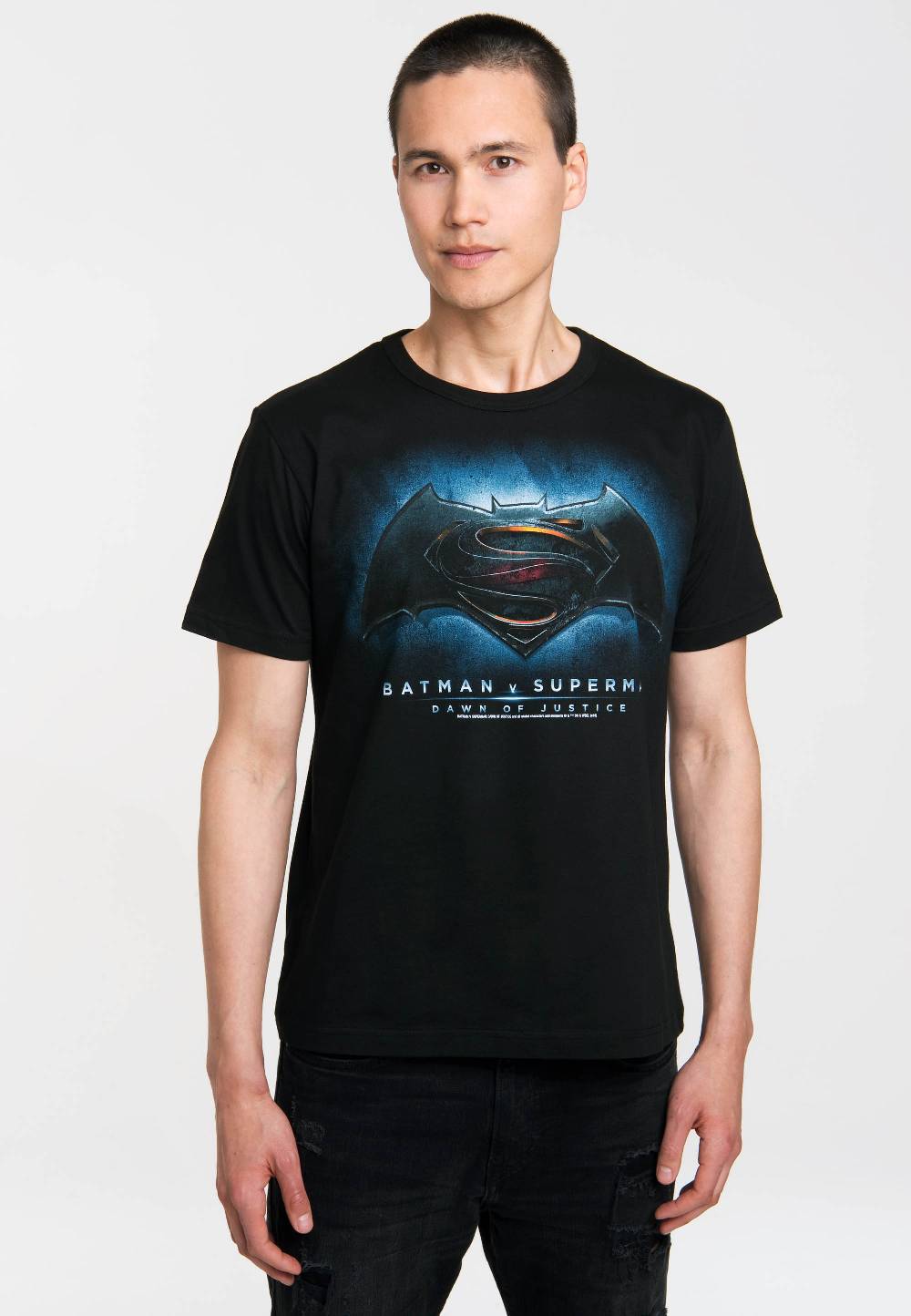 Logoshirt Batman vs Superman - Dawn Of Justice - DC Comics - T-Shirt Print - Herren Super Sparpreis