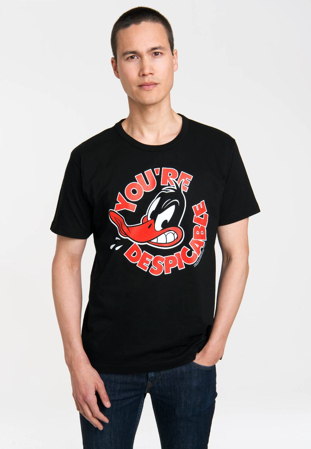 Logoshirt Looney Tunes - Daffy Duck - You're Despicable - T-Shirt Pint - Herren Letzte 3 Tage