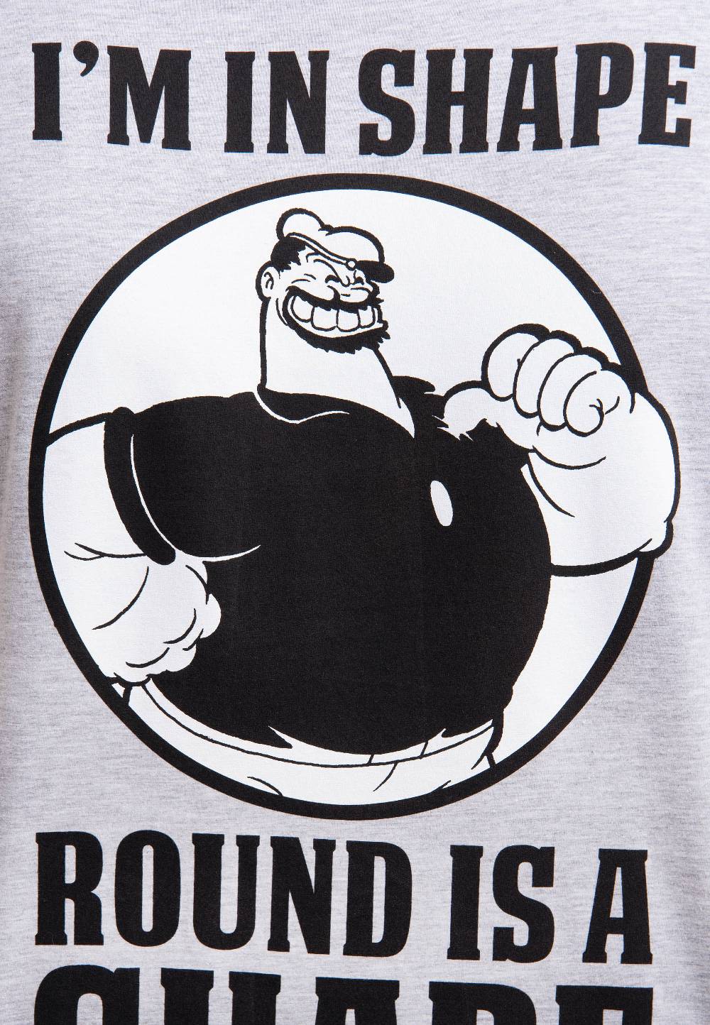 Logoshirt Popeye - Brutus - I'm In Shape - T-Shirt Print - Herren Letzte 2 Tage