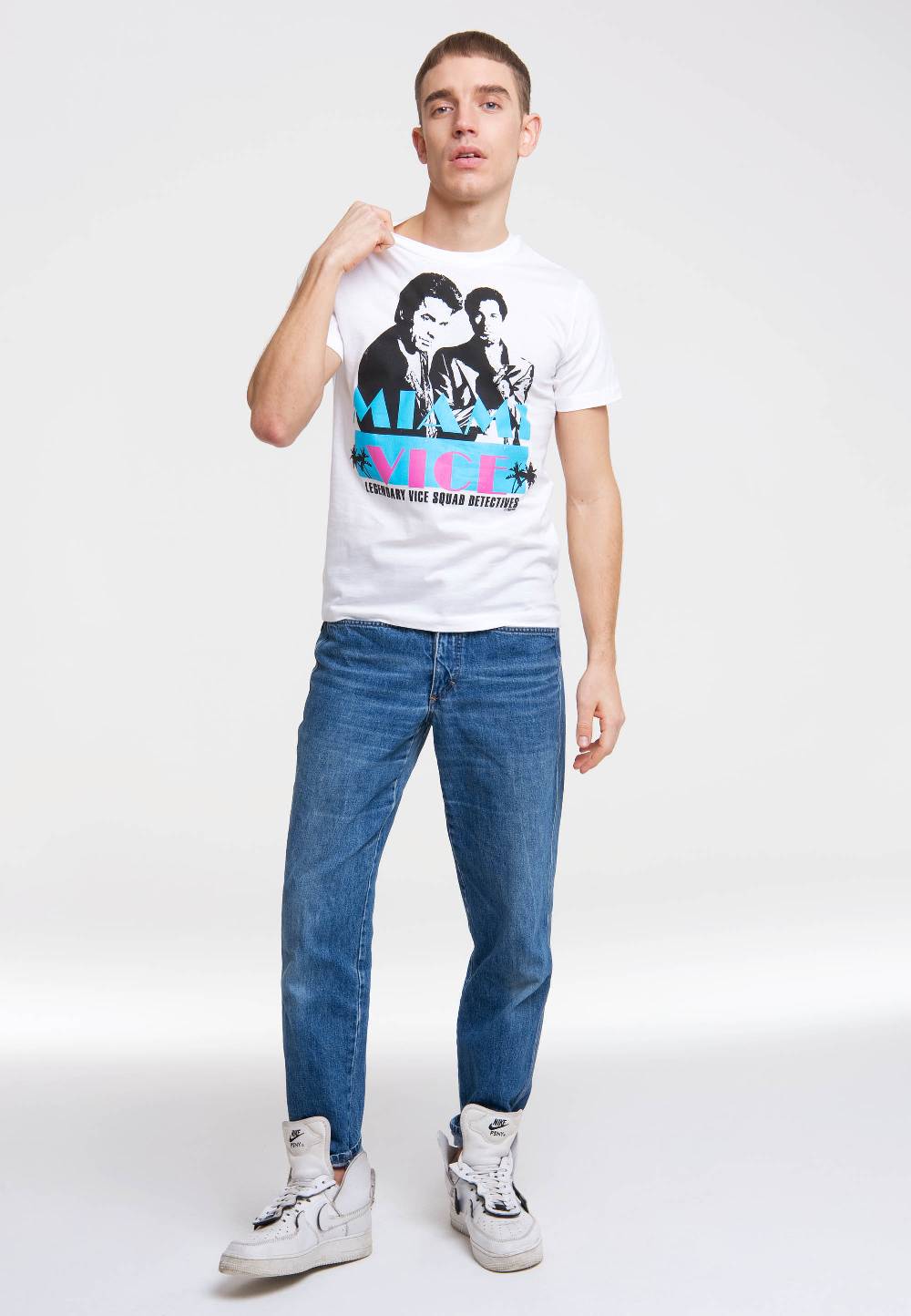 Logoshirt Miami Vice - T-Shirt Print Sonderangebot der Fabrik