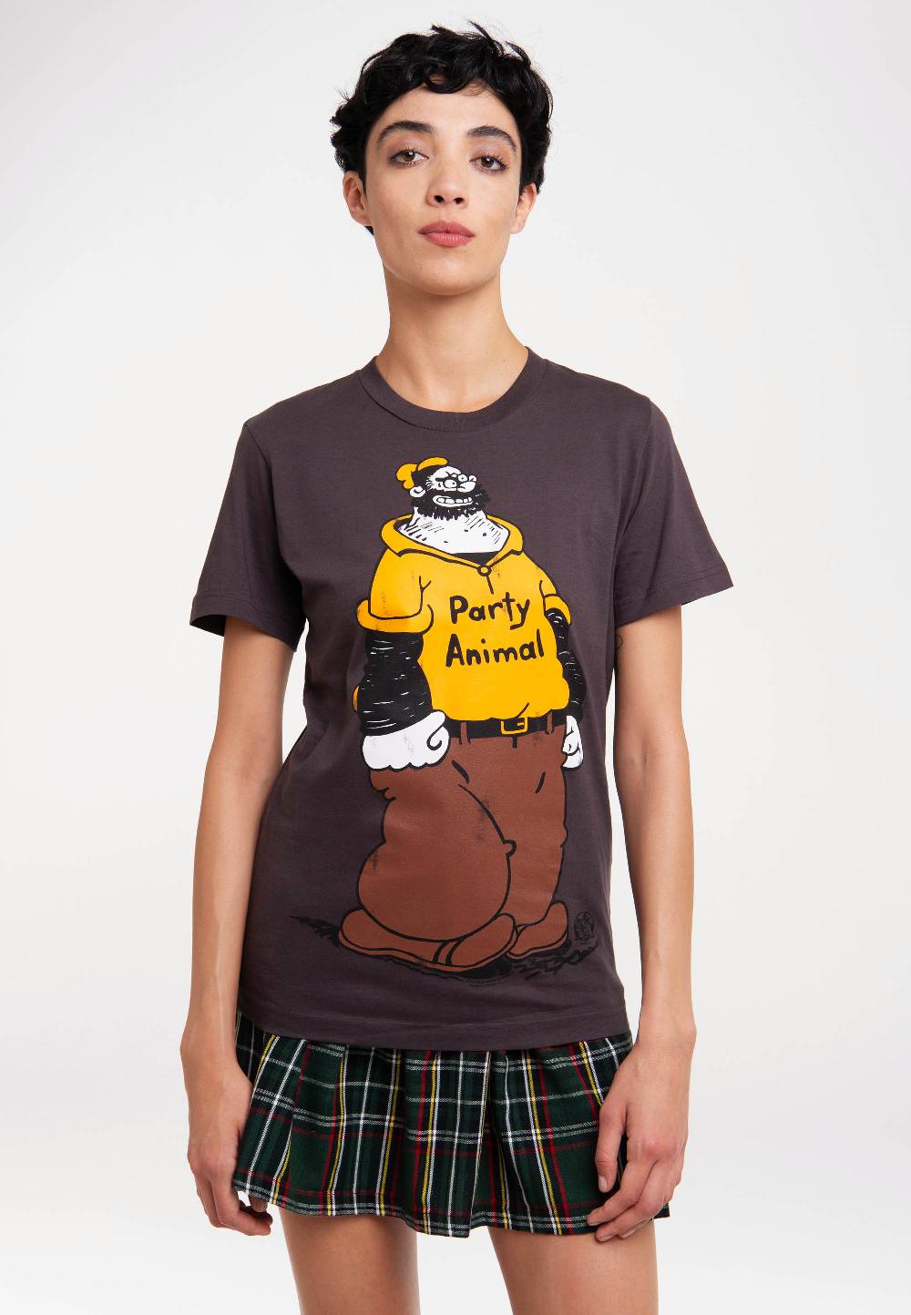 Logoshirt Popeye der Seemann - Brutus - Party Animal - T-Shirt Print Vierteljährliche Förderung