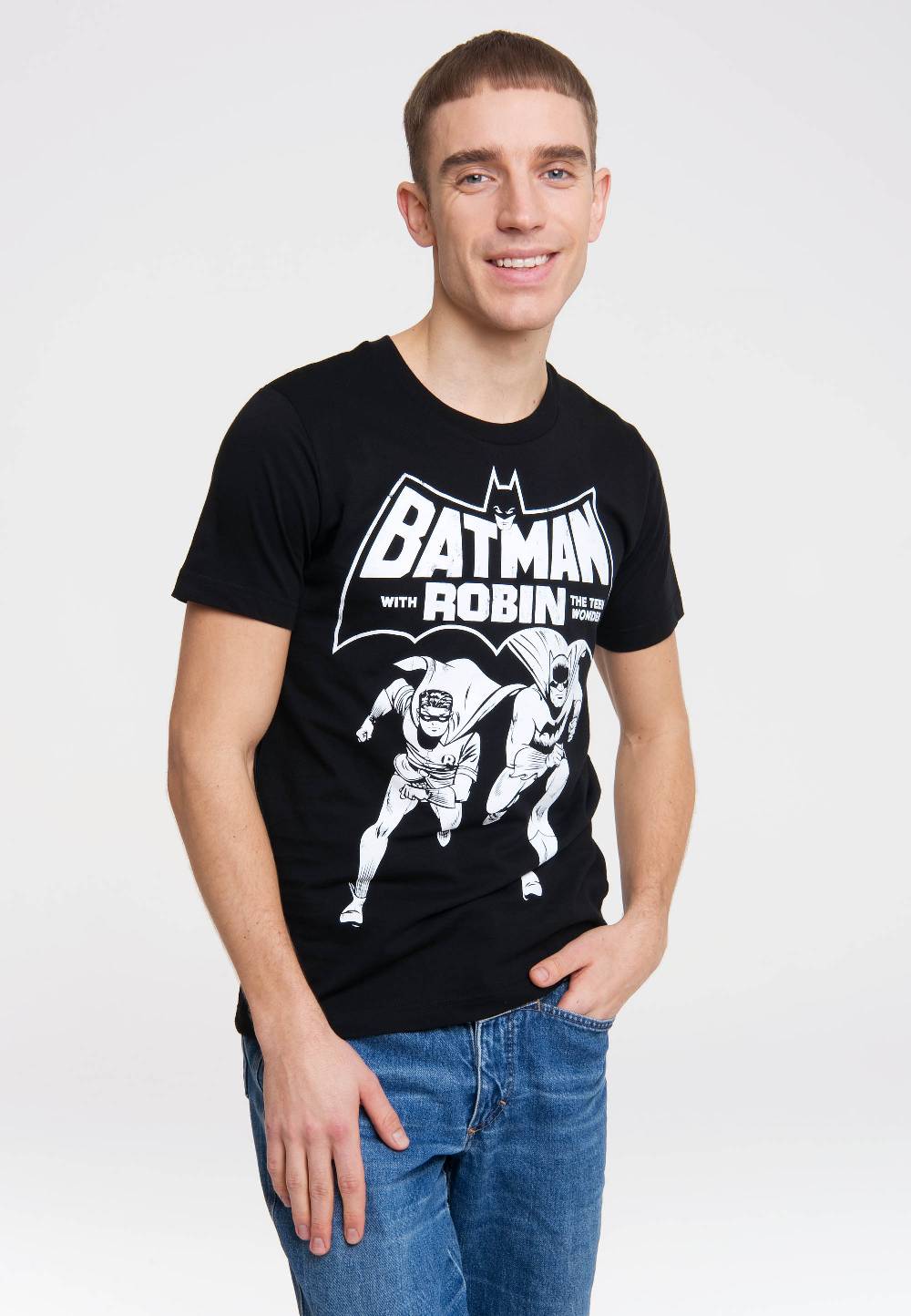 Logoshirt Batman & Robin - The Teen Wonder - DC Comics - T-Shirt Print Nur noch ein Tag übrig