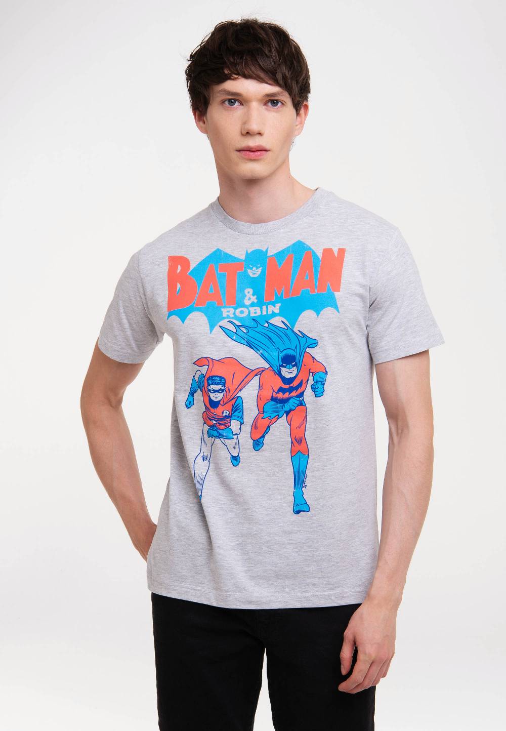 Logoshirt Batman & Robin - DC Comics - T-Shirt Print Super Rabatt