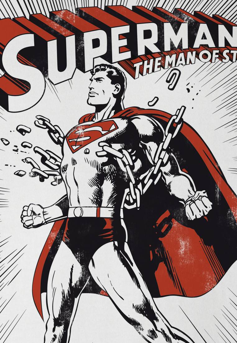 Logoshirt Superman - Kryptonite - DC Comics - T-Shirt Print Riesige Rabatte