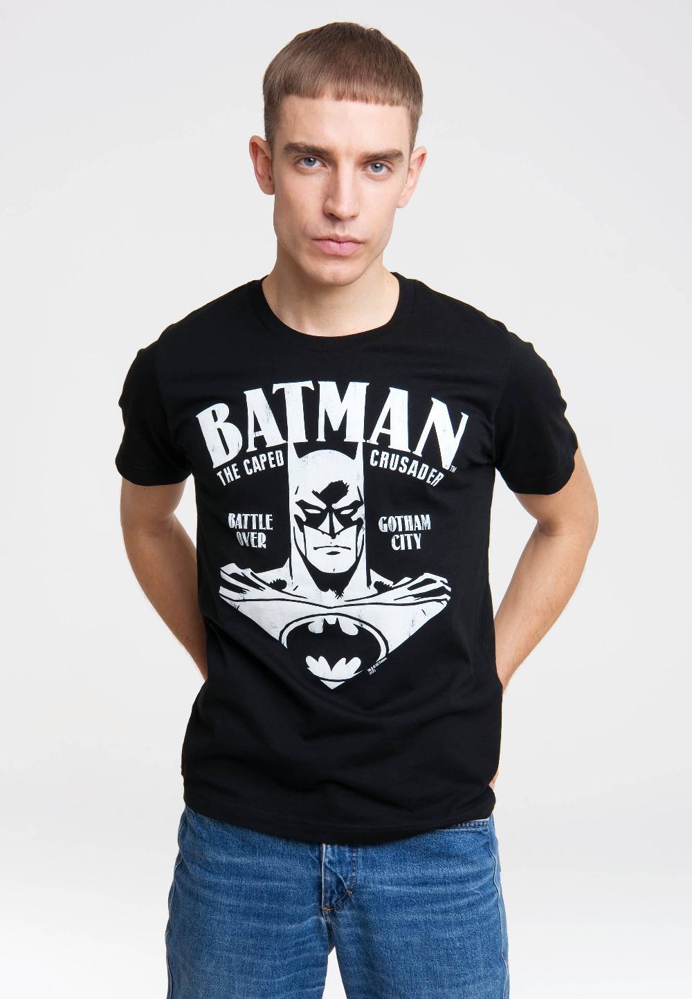Logoshirt Batman - Portrait - DC Comics - T-Shirt Print 50% Rabatt mit kostenlosem Versand