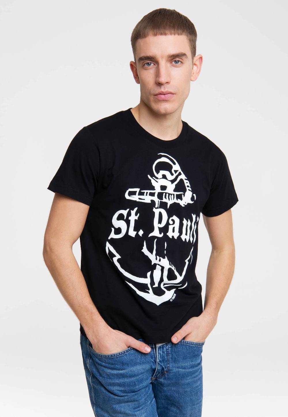 Logoshirt St. Pauli - Anker - T-Shirt Print Clearance-Verkauf
