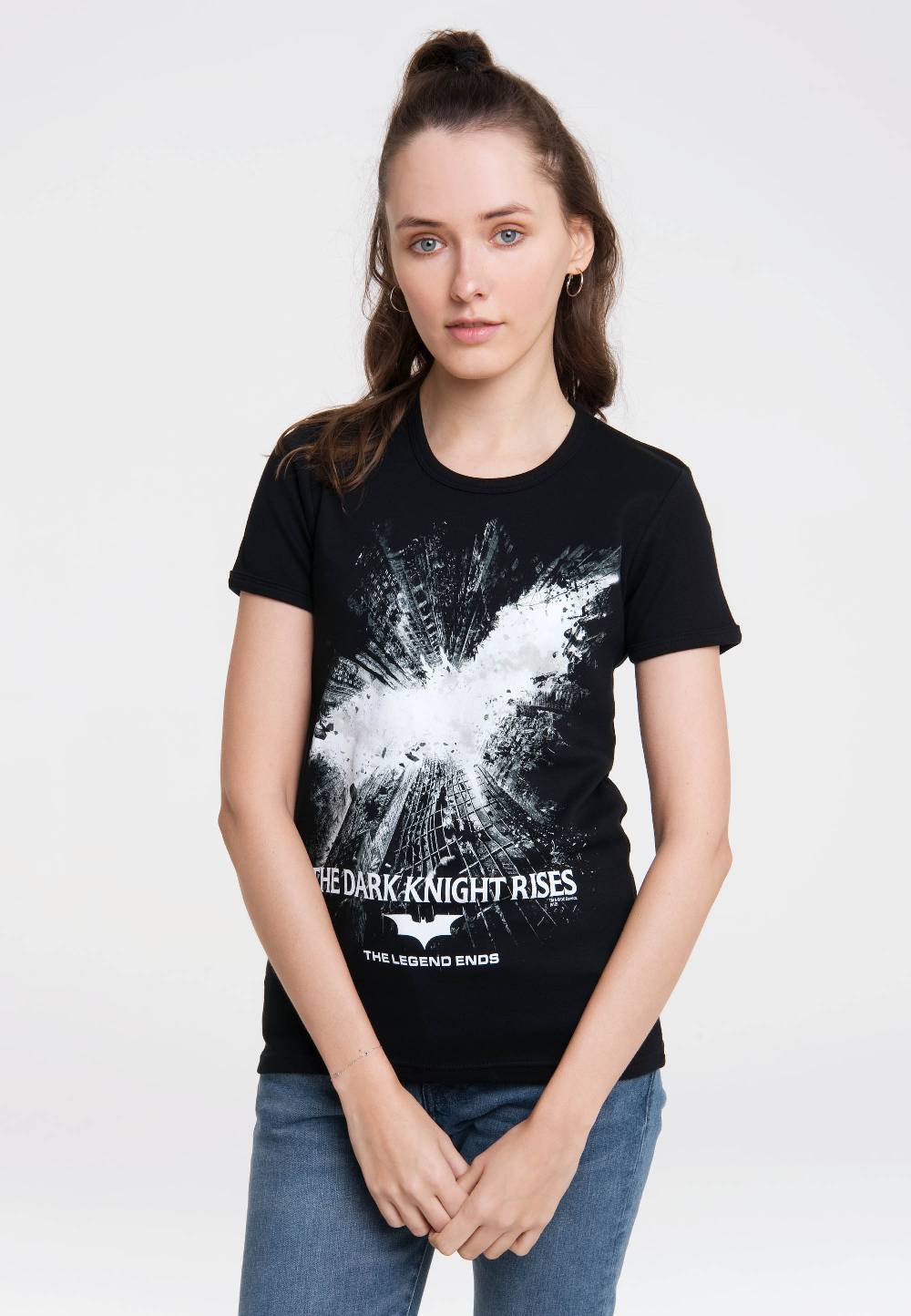Logoshirt Batman - The Dark Knight Rises - DC Comics - T-Shirt Print - Damen zollfrei