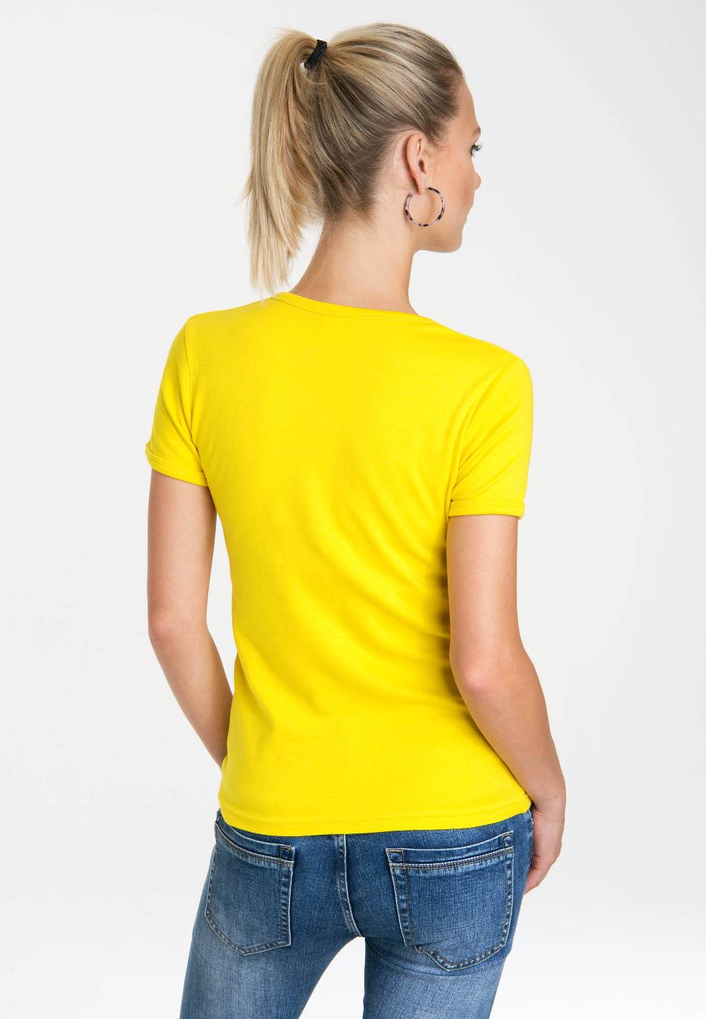 Logoshirt The Simpsons - Homer Simpson - Brain My Damage - T-Shirt Print - Damen Schlussverkauf