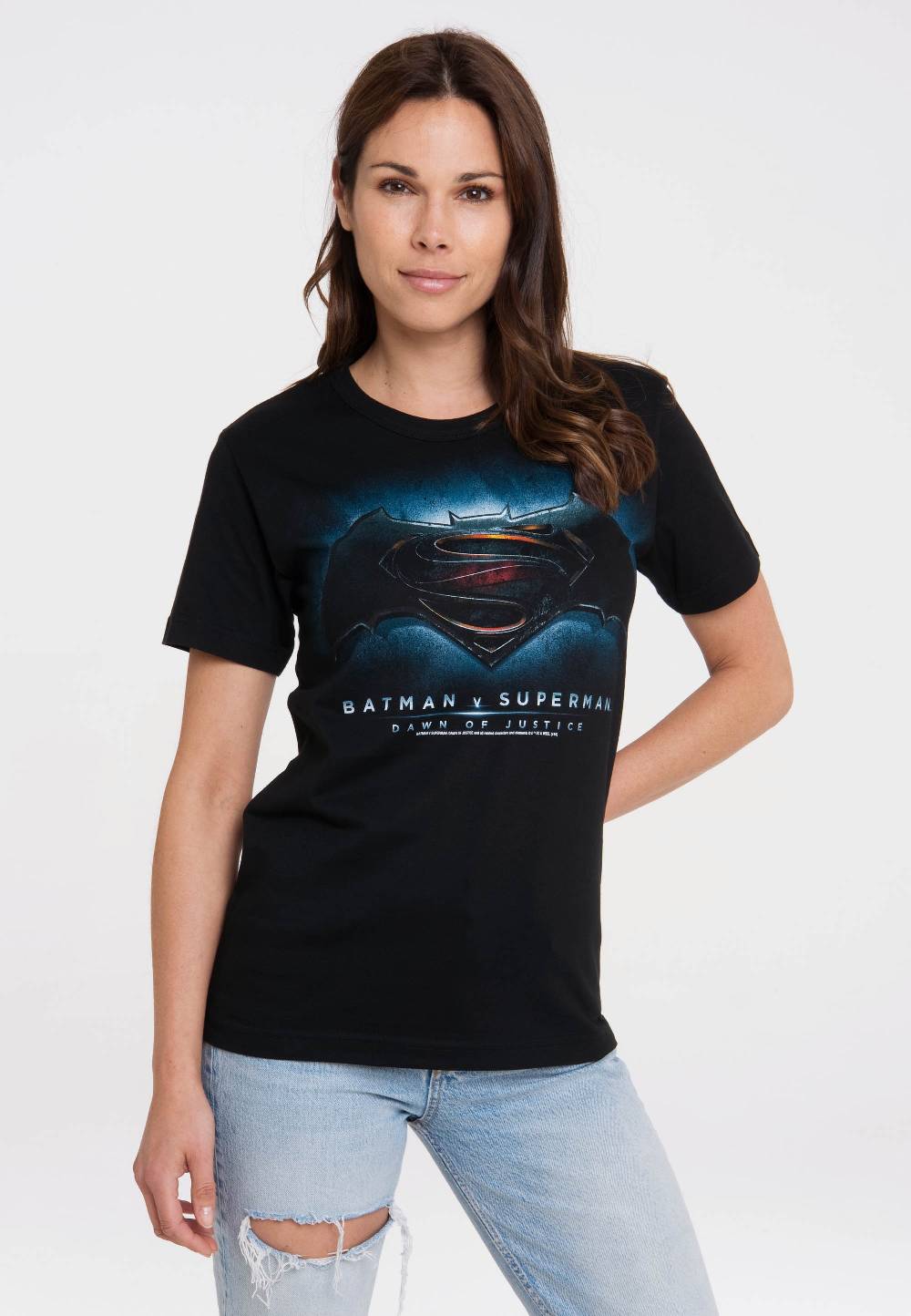 Logoshirt Batman v Superman - Dawn Of Justice - DC Comics - T-Shirt Print - Damen Günstiger Verkauf