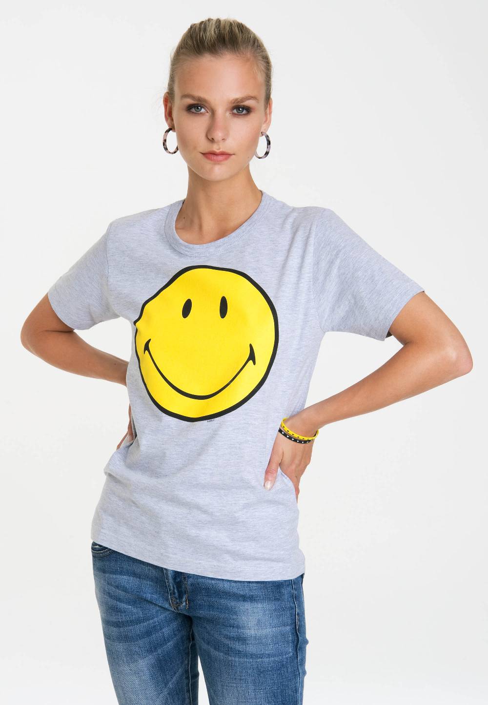 Logoshirt Original Smiley Face - Happy - T-Shirt Print - Damen Meist gekauft
