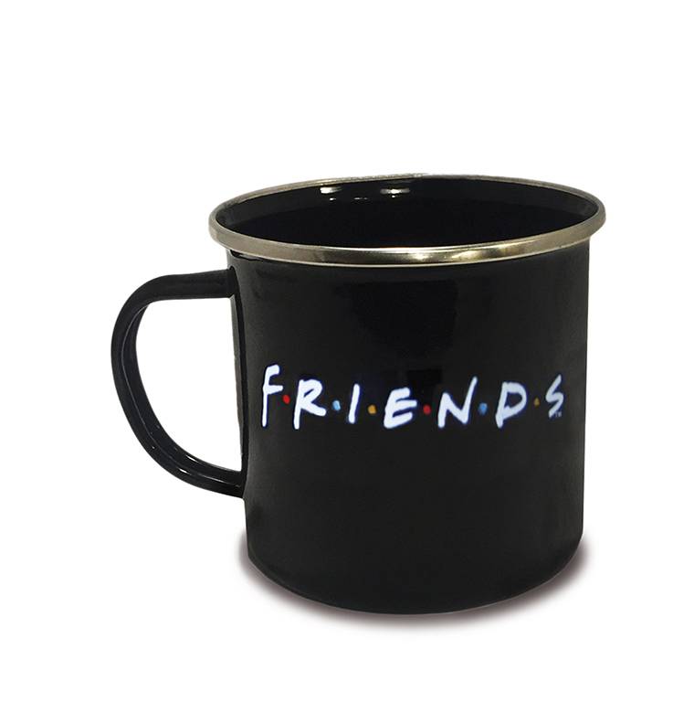 Logoshirt Friends - Central Perk & Logo - Emaille - Tasse Fabrikpreis