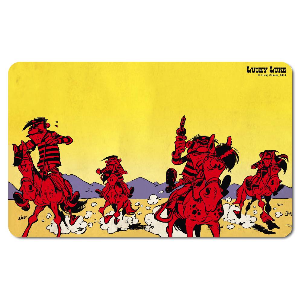 Logoshirt Lucky Luke - Daltons - Sunset - Frühstücksbrettchen Bis zu 60% Rabatt