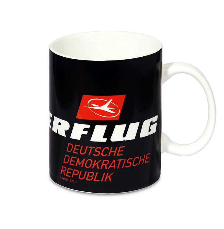 Logoshirt Interflug DDR - Logo - Kaffeetasse Fabrikpreis