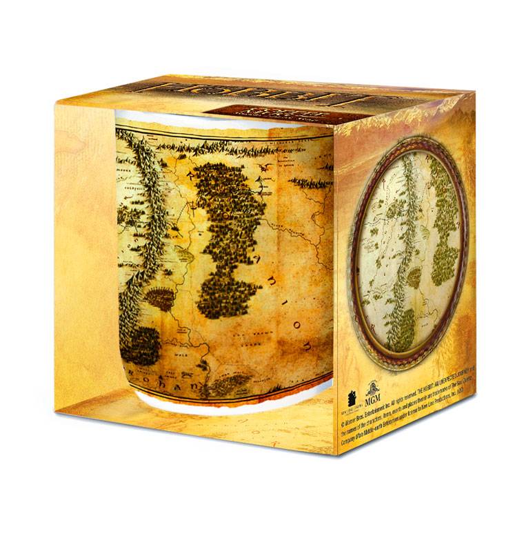 Logoshirt Der Hobbit - Mittelerde Karte - Kaffeetasse Blitzangebot