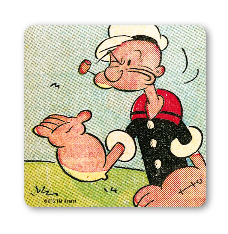 Logoshirt Popeye der Seemann - Untersetzer Kostenloser Versand