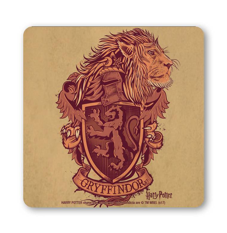 Logoshirt Harry Potter - Gryffindor Logo - Löwe - Wappen - Untersetzer Online Outlet
