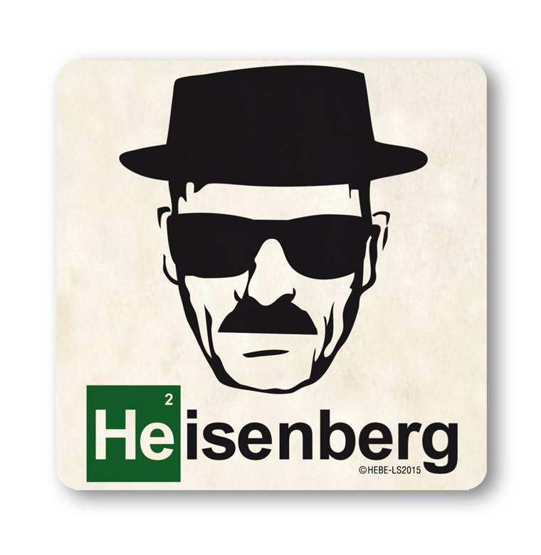 Logoshirt Heisenberg - Untersetzer Räumungsverkauf