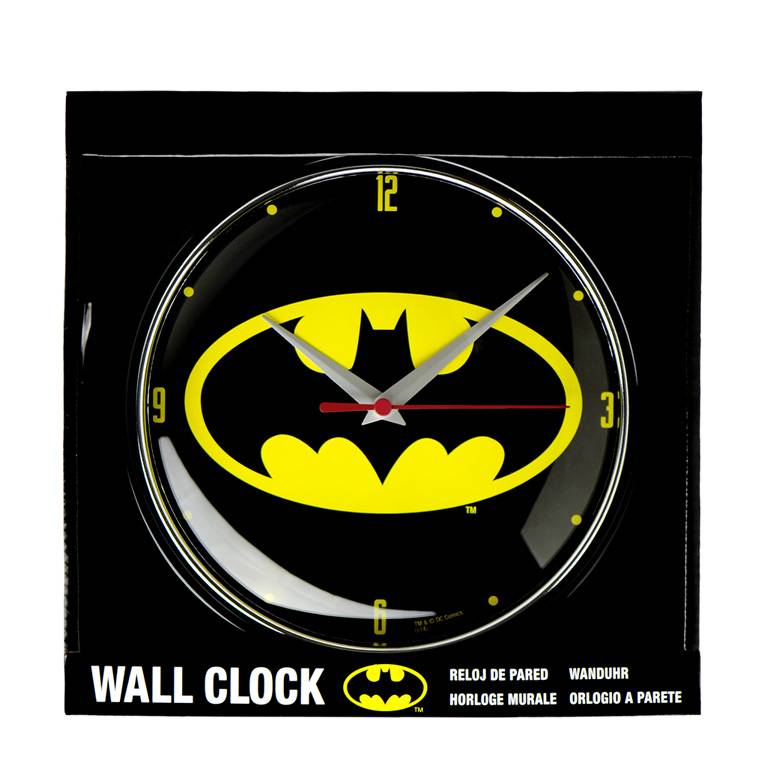 Logoshirt Batman - Logo - DC Comics - Retro - Wanduhr Tiefpreis