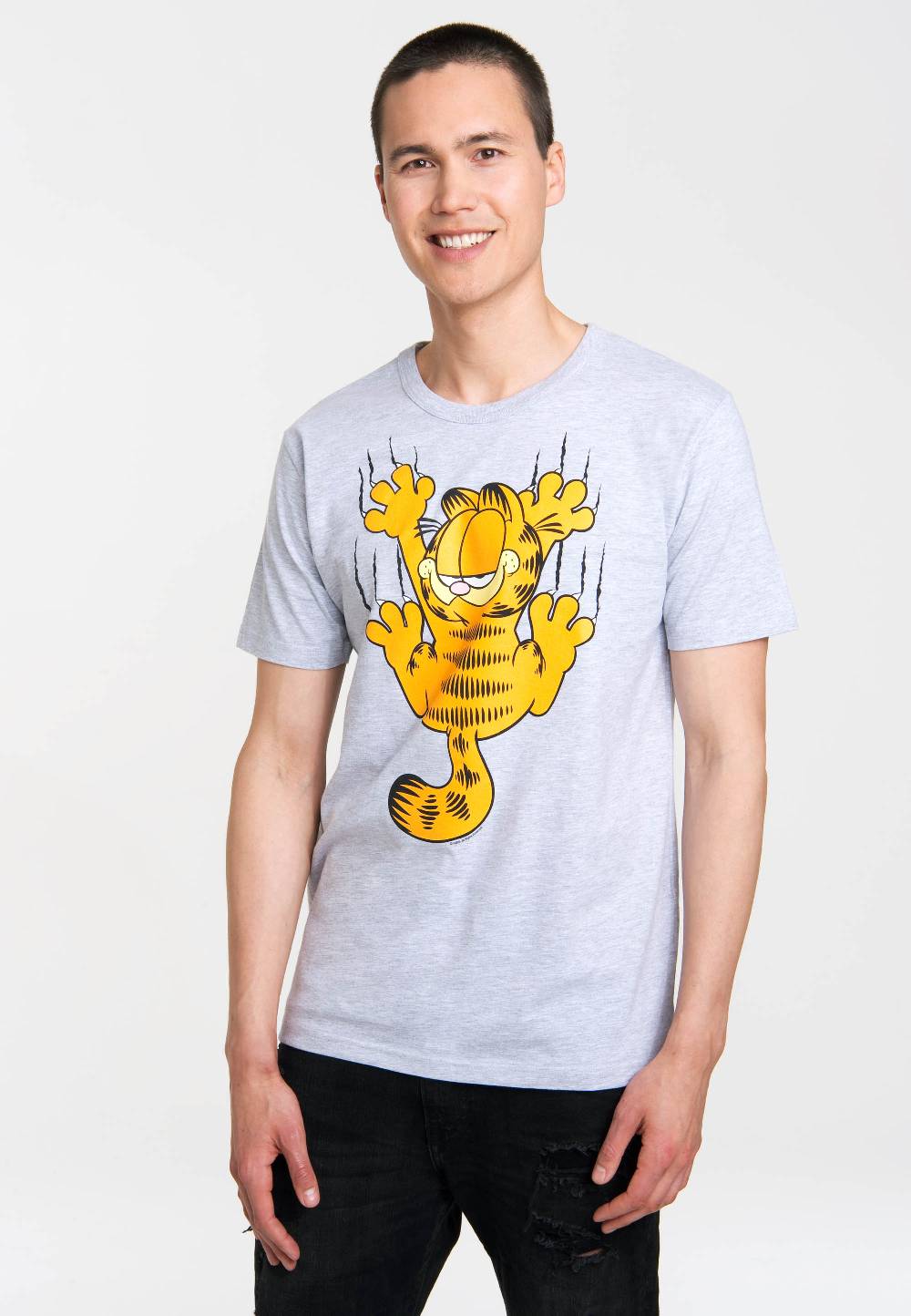 Logoshirt Garfield - Scratches - T-Shirt Print - Herren Kostenloser Versand international