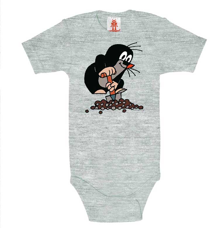 Logoshirt Der kleine Maulwurf - Hügel - Baby Body - Kurzarm Speichern exportieren
