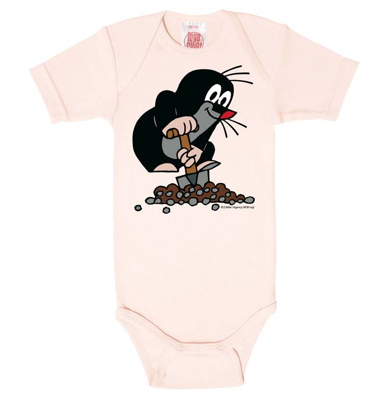 Logoshirt Der kleine Maulwurf - Hügel - Baby Body - Kurzarm Speichern exportieren