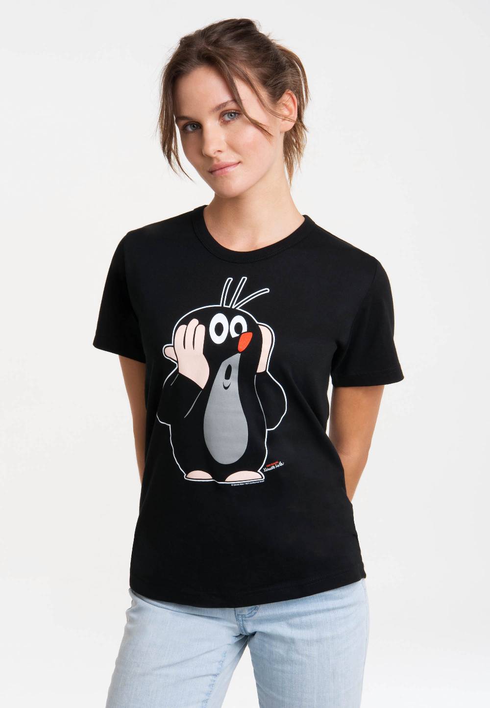 Logoshirt Der kleine Maulwurf - Oh Oh! - T-Shirt Print - Damen Black Friday Preise