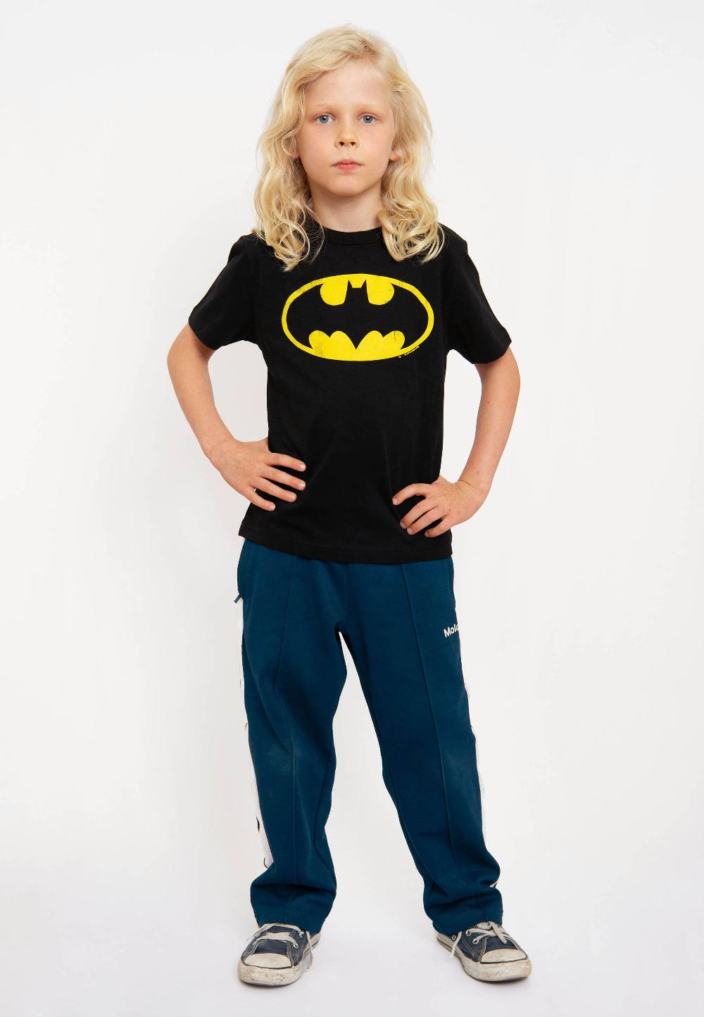 Logoshirt Batman - Logo - DC Comics - Bio - T-Shirt Print - Kinder zollfrei