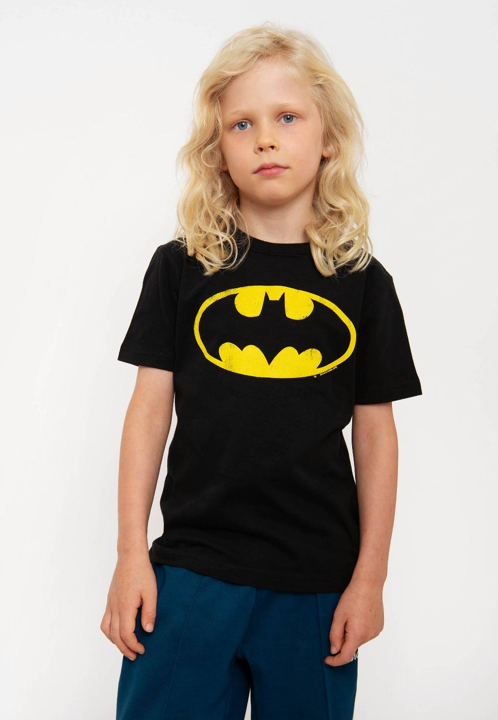 Logoshirt Batman - Logo - DC Comics - Bio - T-Shirt Print - Kinder zollfrei