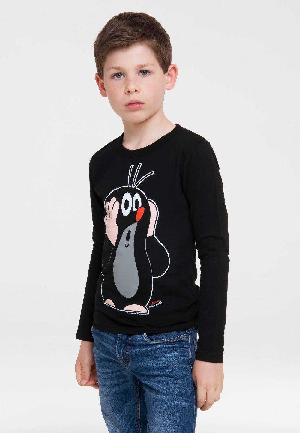 Logoshirt Der kleine Maulwurf - Oh Oh! - Langarmshirt - Print - Kinder Outlet