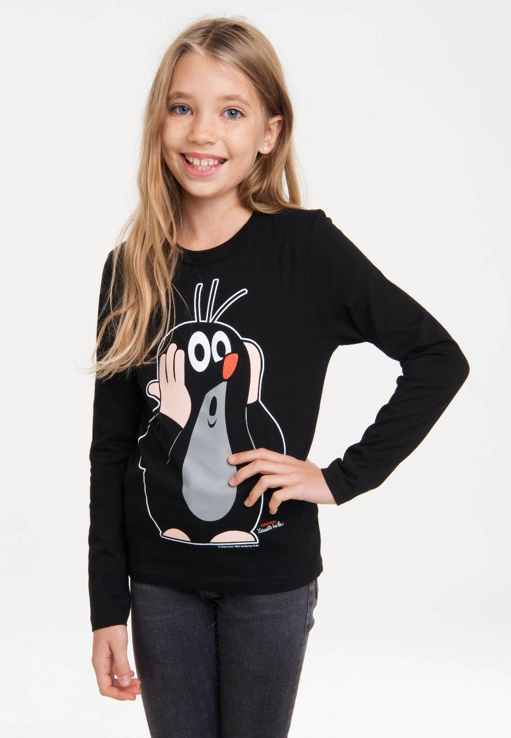 Logoshirt Der kleine Maulwurf - Oh Oh! - Langarmshirt - Print - Kinder Outlet