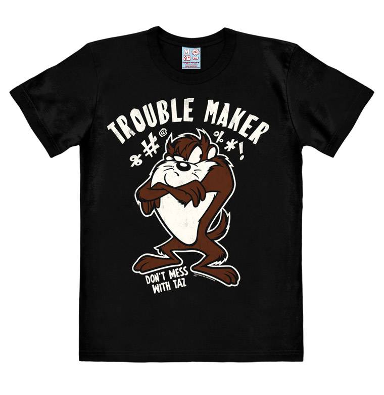 Logoshirt Looney Tunes - Taz - Tasmanischer Teufel - Trouble Maker - T-Shirt Print - Herren Angebote