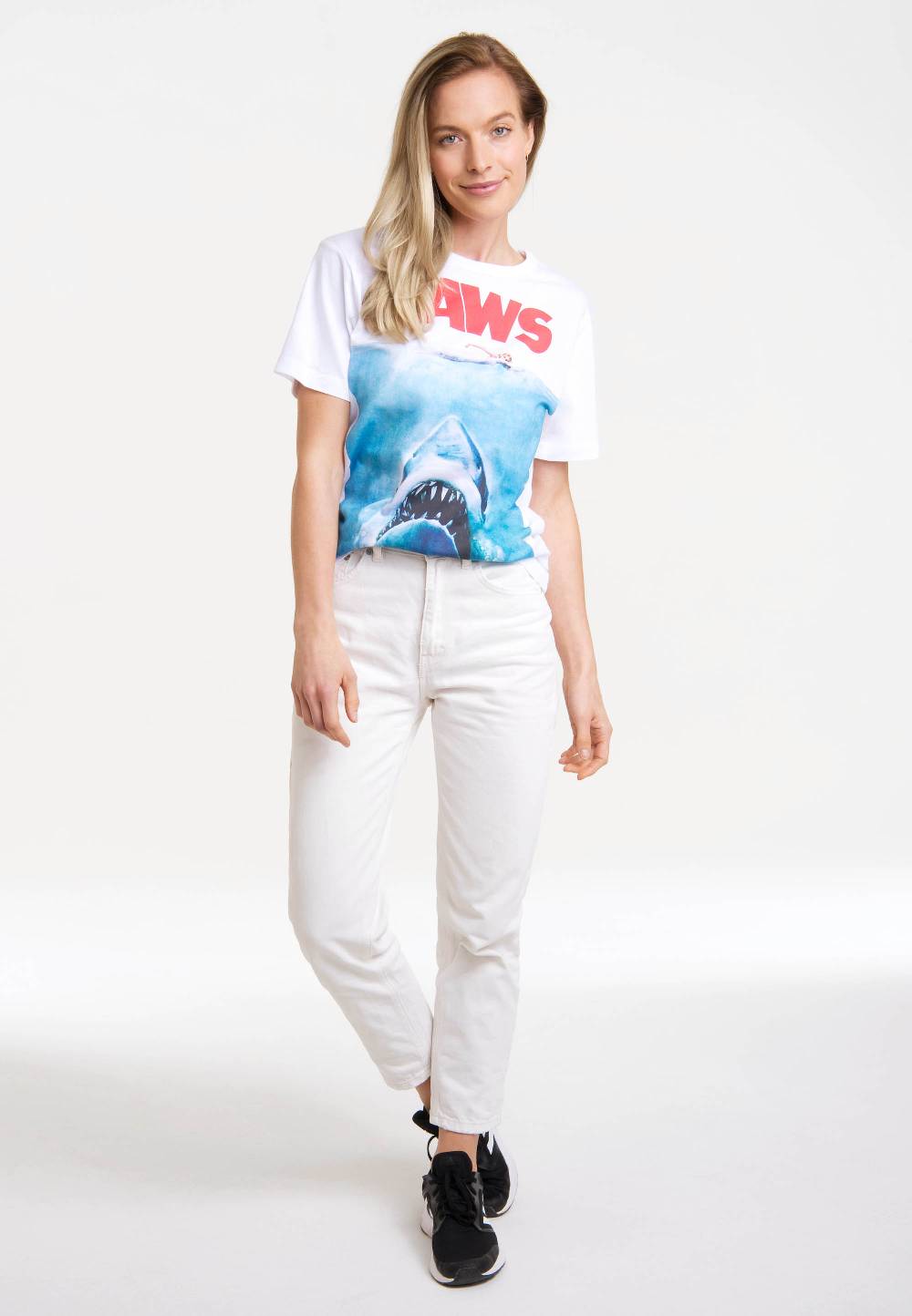 Logoshirt Der Weisse Hai - Jaws - T-Shirt Print - Damen Großer Ausverkauf