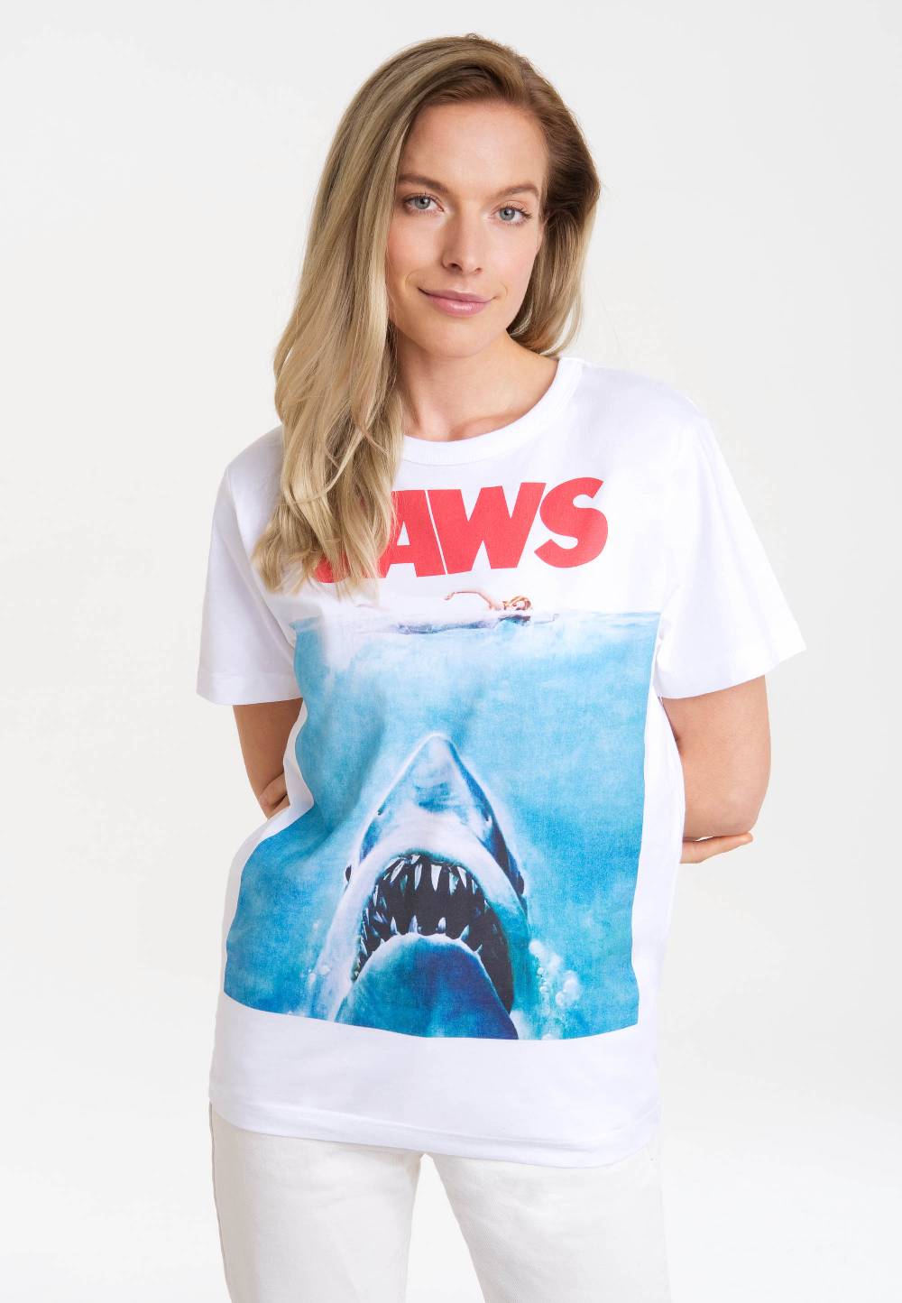 Logoshirt Der Weisse Hai - Jaws - T-Shirt Print - Damen Großer Ausverkauf