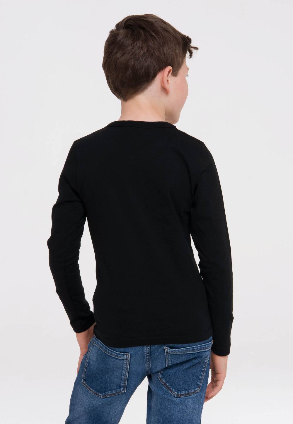 Logoshirt DC - Batman - Logo - DC Comics - Langarmshirt Print - Kinder Flash Sale
