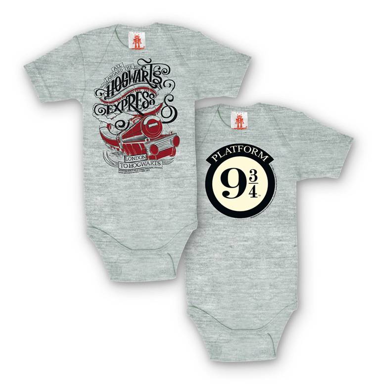 Logoshirt Harry Potter - Hogwarts Express - Gleis 9 3/4 - Baby Body - Kurzarm - 2er Set Begrenztes Angebot
