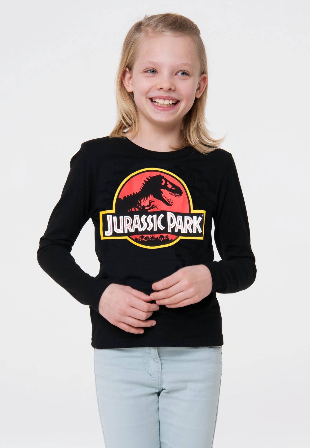 Logoshirt Jurassic Park - Logo - Langarmshirt Print - Kinder Online Shopping