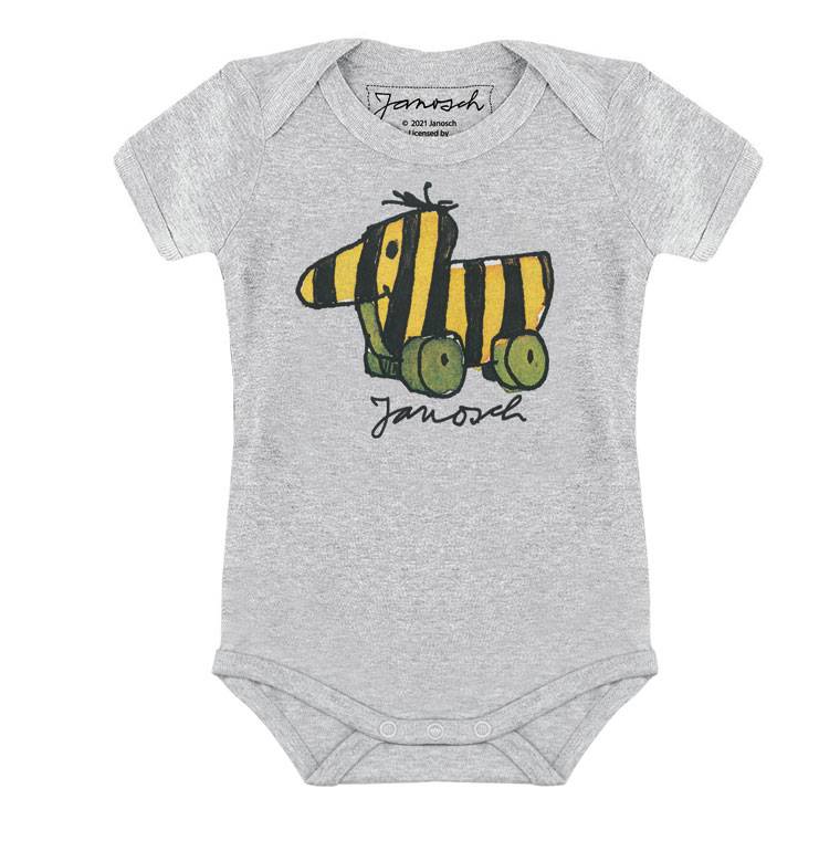 Logoshirt Janosch - Tigerente - Baby Body - Strampler Preisnachlass
