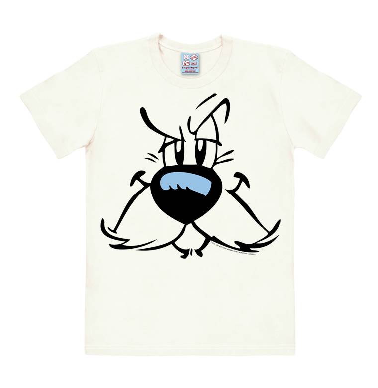 Logoshirt Asterix & Obelix - Idefix - Gesicht - T-Shirt Print - Herren Saisonschlussverkauf