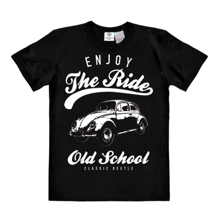 Logoshirt VW - Käfer - Enjoy The Ride - T-Shirt Print - Herren