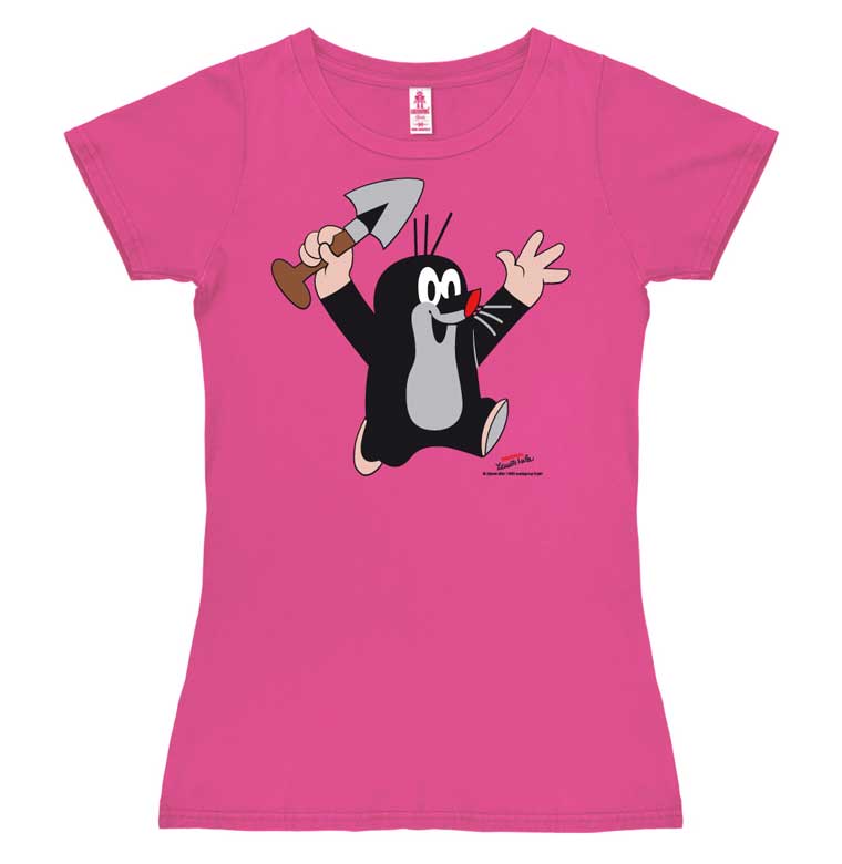 Logoshirt Der kleine Maulwurf - Juhu - T-Shirt Print - Damen Jubiläumsangebot